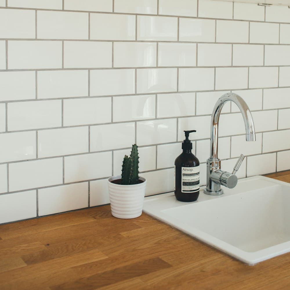 Fresh tiling work